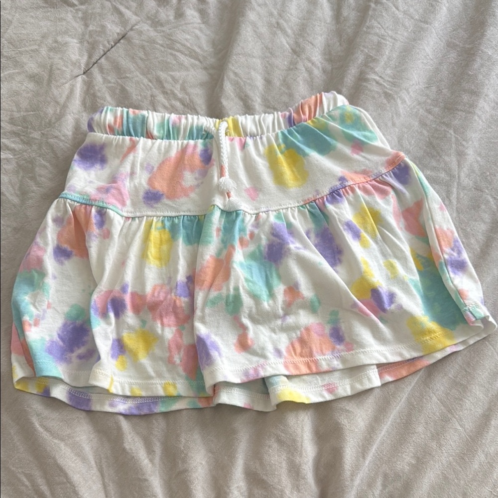 Cat & Jack Multicolor Tie-Dye Skirt